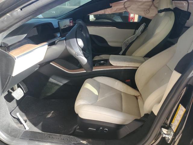 5YJSA1E51NF474743 - 2022 TESLA MODEL S 黑色 照片 7