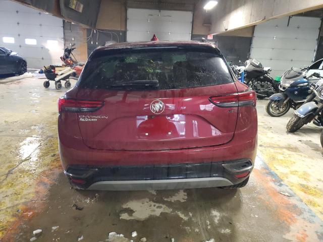 LRBFZNR41MD167449 - 2021 BUICK ENVISION ESSENCE Qırmızı foto 6