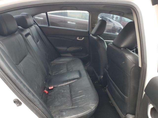 19XFB2F94FE046985 - 2015 HONDA CIVIC EXL თეთრი ფოტო 10