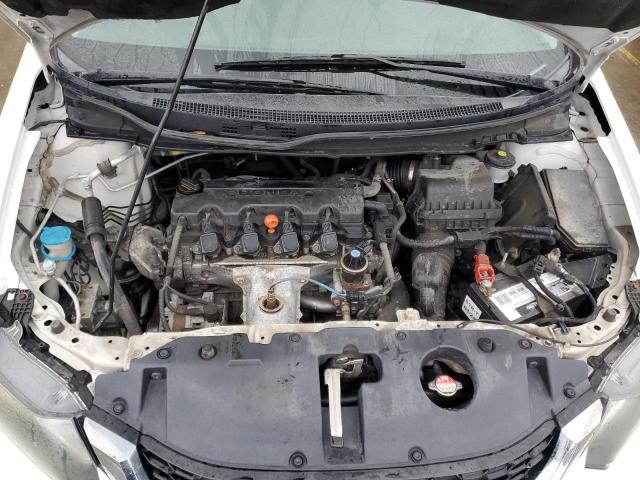 19XFB2F94FE046985 - 2015 HONDA CIVIC EXL თეთრი ფოტო 11