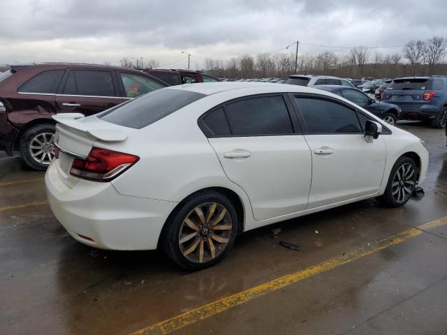 19XFB2F94FE046985 - 2015 HONDA CIVIC EXL თეთრი ფოტო 3