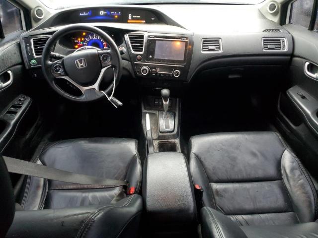 19XFB2F94FE046985 - 2015 HONDA CIVIC EXL თეთრი ფოტო 8