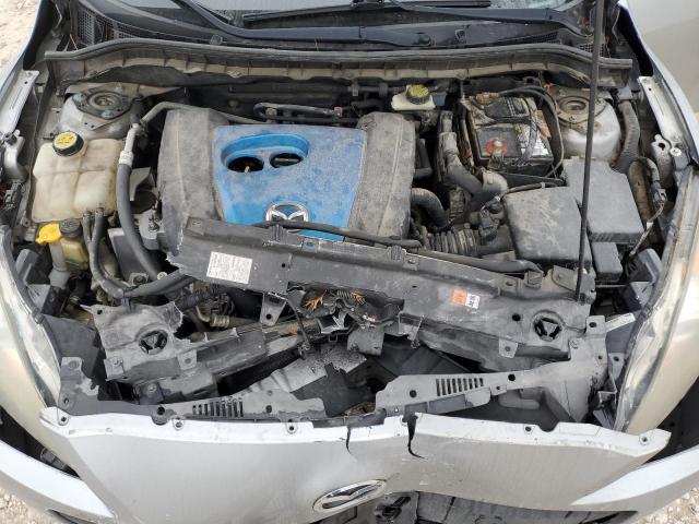 JM1BL1L78D1762992 - 2013 MAZDA 3 I SILVER photo 12