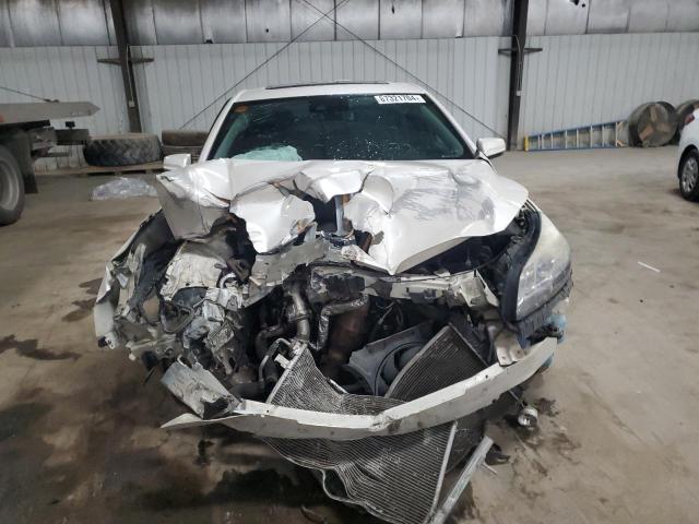 1G11G5SX1DF231542 - 2013 CHEVROLET MALIBU 3LT 白色 照片 5