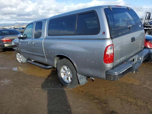 5TBRT34195S472052 - 2005 TOYOTA TUNDRA ACCESS CAB SR5 SILVER photo 2