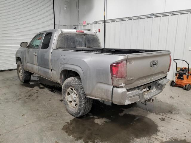 5TFSX5EN5KX066804 - 2019 TOYOTA TACOMA ACCESS CAB SILVER photo 2