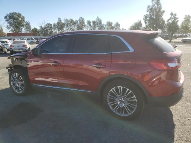 2LMTJ6LRXGBL44564 - 2016 LINCOLN MKX RESERVE Bordo foto 2