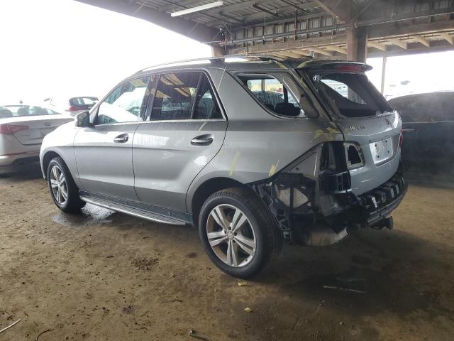 4JGDA5HB7DA226114 - 2013 MERCEDES-BENZ ML 350 4MATIC SILVER photo 2