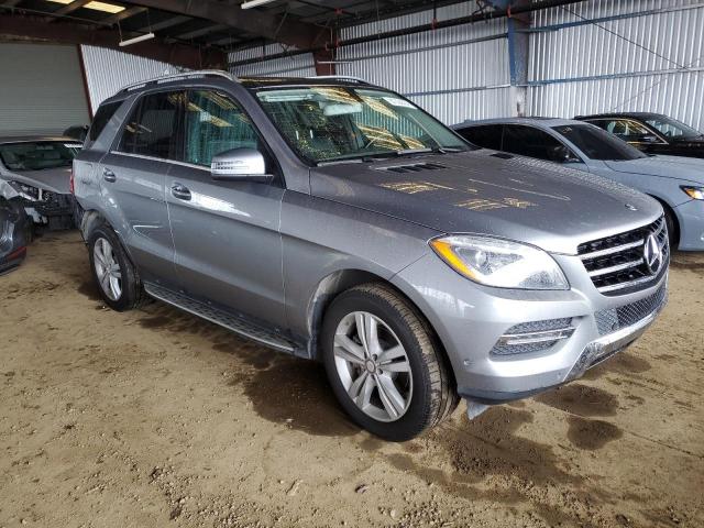 4JGDA5HB7DA226114 - 2013 MERCEDES-BENZ ML 350 4MATIC SILVER photo 4