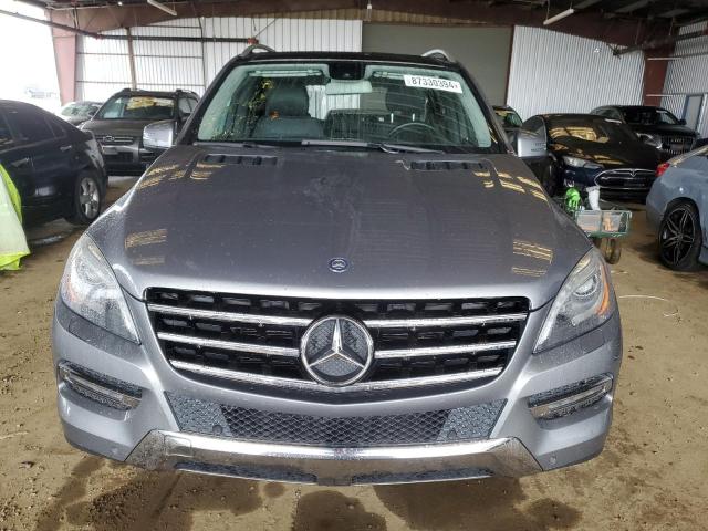 4JGDA5HB7DA226114 - 2013 MERCEDES-BENZ ML 350 4MATIC SILVER photo 5