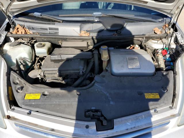 JTDKB20U567063726 - 2006 TOYOTA PRIUS SILVER photo 11
