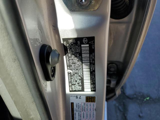 JTDKB20U567063726 - 2006 TOYOTA PRIUS SILVER photo 12