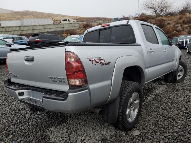 5TEJU62N78Z493871 - 2008 TOYOTA TACOMA DOUBLE CAB PRERUNNER SILVER photo 3