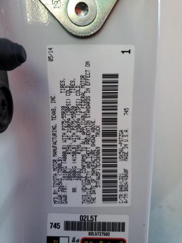 5TFAW5F17EX389069 - 2014 TOYOTA TUNDRA CREWMAX PLATINUM 白色 照片 12