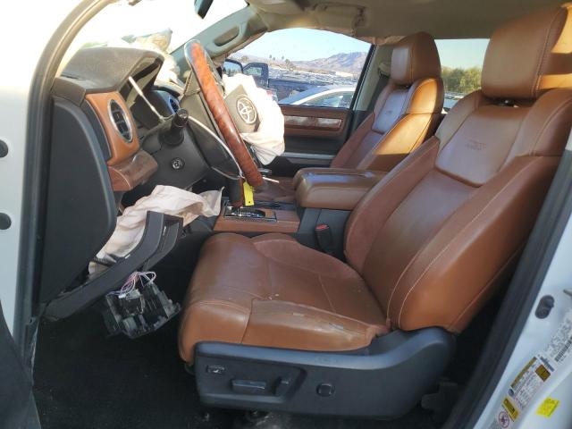 5TFAW5F17EX389069 - 2014 TOYOTA TUNDRA CREWMAX PLATINUM 白色 照片 7