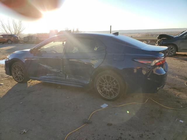4T1T11BK8RU119141 - 2024 TOYOTA CAMRY SE NIGHT SHADE BLUE photo 2