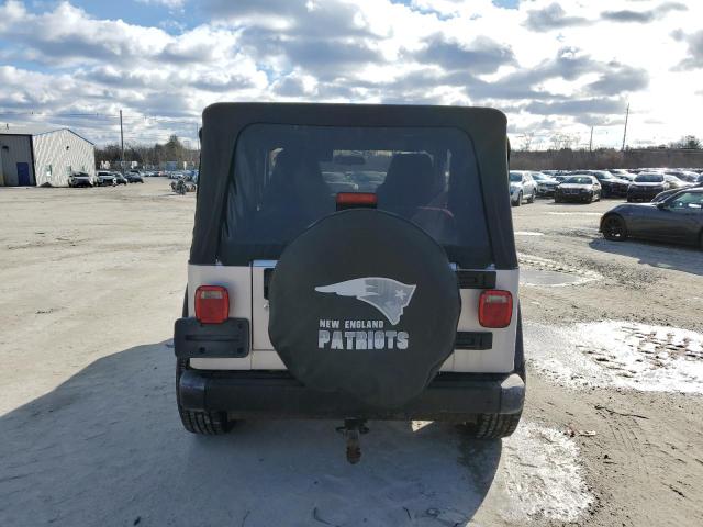 1J4FA49S24P772848 - 2004 JEEP WRANGLER / SPORT SILVER photo 6