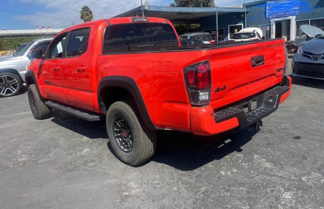 3TYCZ5AN8PT115267 - 2023 TOYOTA TACOMA DOUBLE CAB RED photo 3