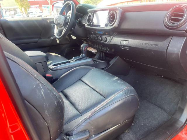3TYCZ5AN8PT115267 - 2023 TOYOTA TACOMA DOUBLE CAB RED photo 5