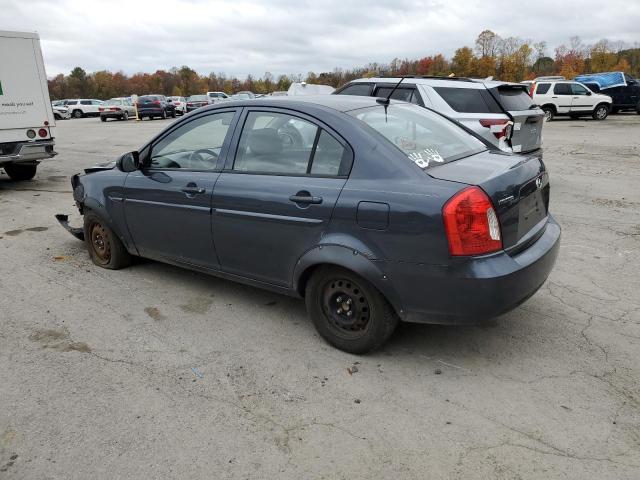 KMHCN4AC5BU604178 - 2011 HYUNDAI ACCENT GLS Niebieski zdjęcie 2