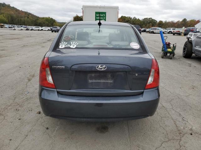 KMHCN4AC5BU604178 - 2011 HYUNDAI ACCENT GLS Niebieski zdjęcie 6