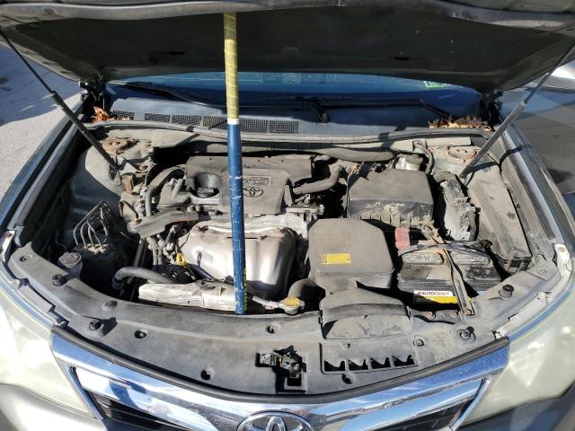 4T1BF1FK6CU531914 - 2012 TOYOTA CAMRY BASE GRAY photo 11