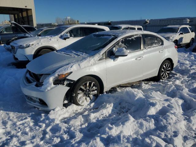19XFB2F92EE084021 - 2014 HONDA CIVIC EXL თეთრი ფოტო 1