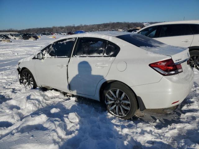 19XFB2F92EE084021 - 2014 HONDA CIVIC EXL თეთრი ფოტო 2