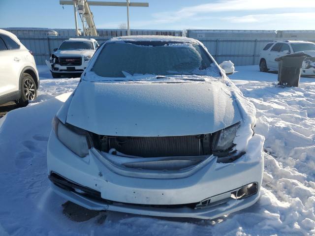 19XFB2F92EE084021 - 2014 HONDA CIVIC EXL თეთრი ფოტო 5