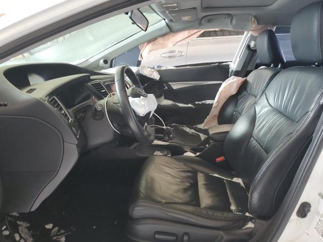 19XFB2F92EE084021 - 2014 HONDA CIVIC EXL თეთრი ფოტო 7