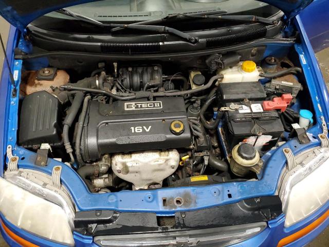KL1TD66608B162086 - 2008 CHEVROLET AVEO BASE Mavi foto 11