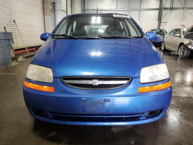 KL1TD66608B162086 - 2008 CHEVROLET AVEO BASE Mavi foto 5