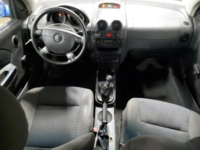 KL1TD66608B162086 - 2008 CHEVROLET AVEO BASE Mavi foto 8