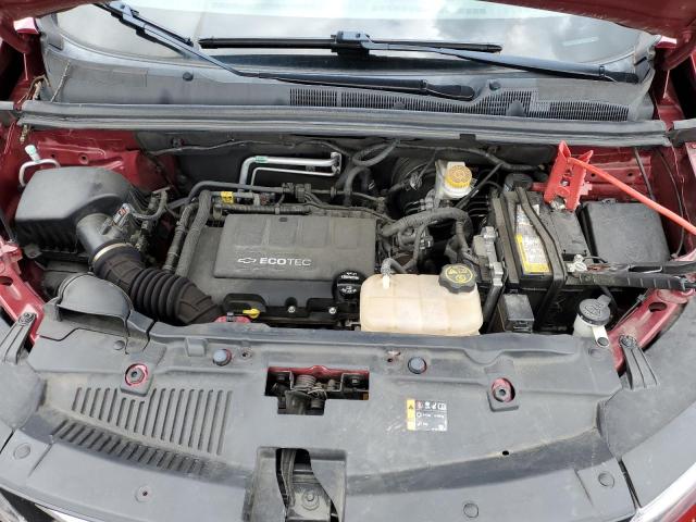 3GNCJPSB7KL396040 - 2019 CHEVROLET TRAX 1LT წითელი ფოტო 12