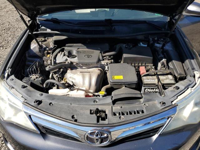 4T4BF1FK2CR212743 - 2012 TOYOTA CAMRY BASE GRAY photo 11