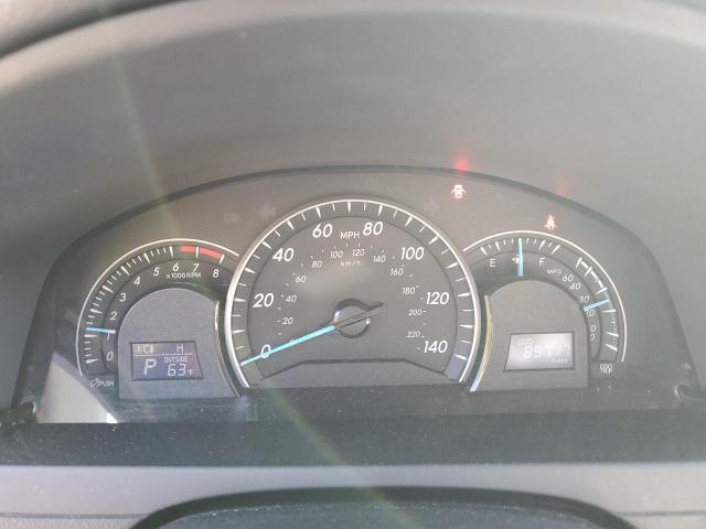 4T4BF1FK2CR212743 - 2012 TOYOTA CAMRY BASE GRAY photo 9