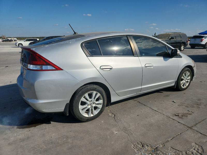 JHMZE2H78CS005069 - 2012 HONDA INSIGHT EX SILVER photo 3