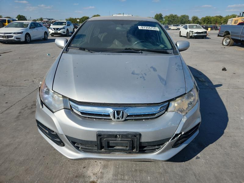 JHMZE2H78CS005069 - 2012 HONDA INSIGHT EX SILVER photo 5