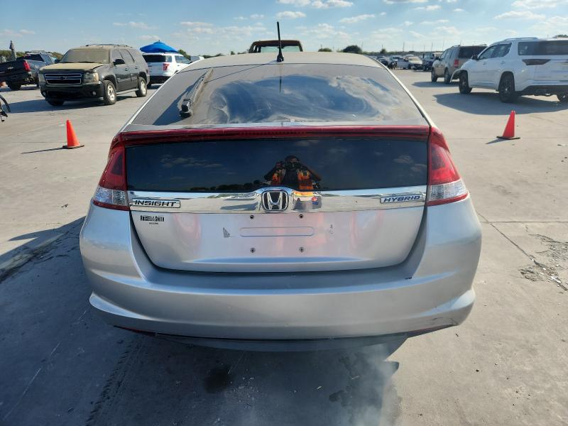 JHMZE2H78CS005069 - 2012 HONDA INSIGHT EX SILVER photo 6