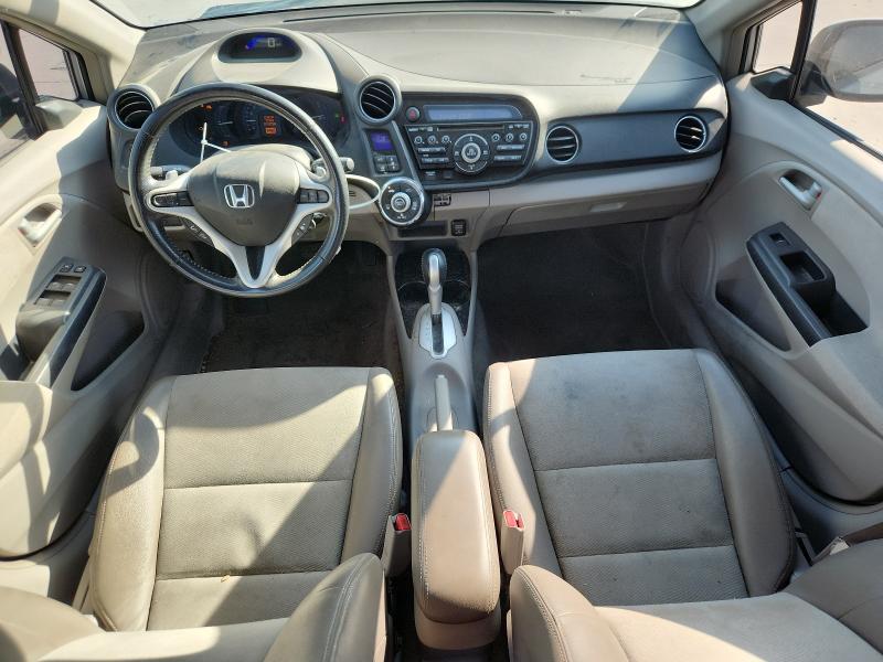 JHMZE2H78CS005069 - 2012 HONDA INSIGHT EX SILVER photo 8