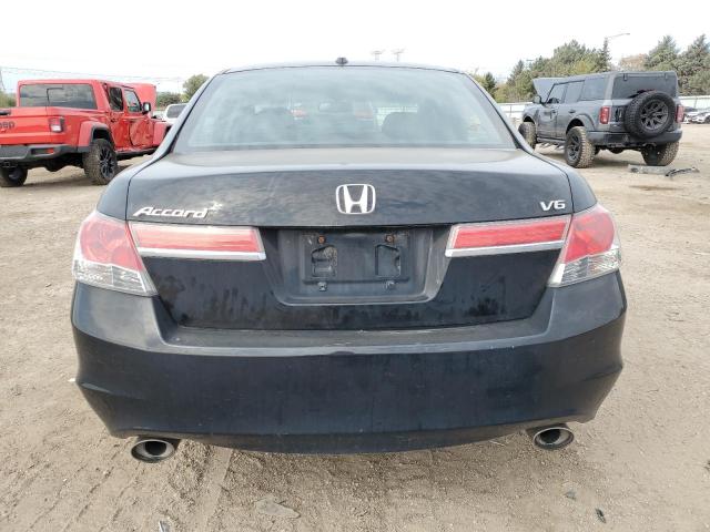 1HGCP3F81CA001973 - 2012 HONDA ACCORD EXL BLACK photo 6