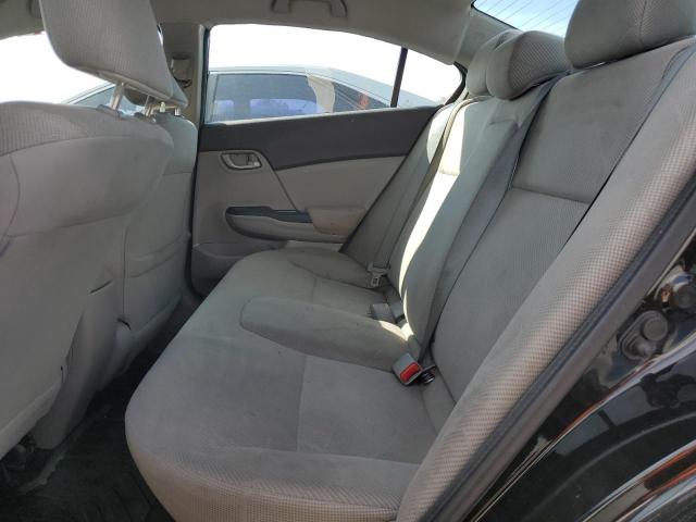 19XFB2F5XCE366885 - 2012 HONDA CIVIC LX Սև լուսանկար 10