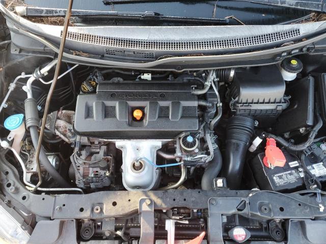 19XFB2F5XCE366885 - 2012 HONDA CIVIC LX Սև լուսանկար 11