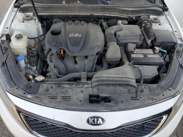 5XXGN4A72FG391212 - 2015 KIA OPTIMA EX WHITE photo 11