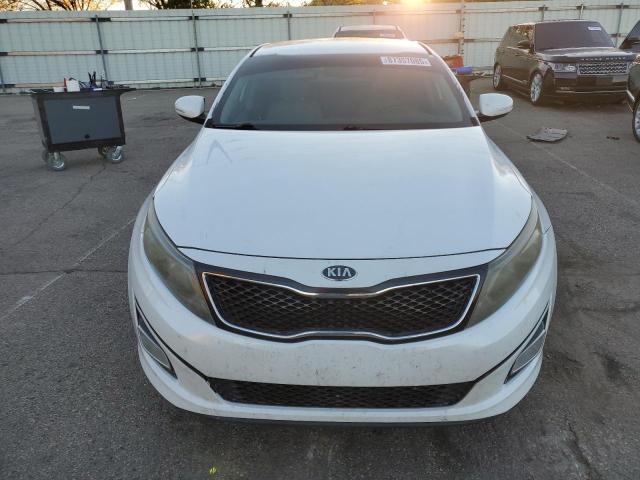 5XXGN4A72FG391212 - 2015 KIA OPTIMA EX WHITE photo 5
