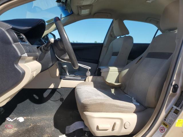4T1BF1FKXCU171627 - 2012 TOYOTA CAMRY BASE CREAM photo 7