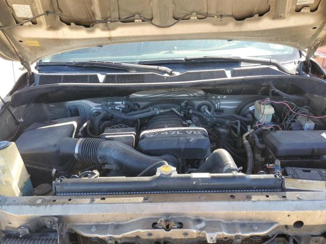 5TFRT54137X011025 - 2007 TOYOTA TUNDRA DOUBLE CAB SR5 CREAM photo 11