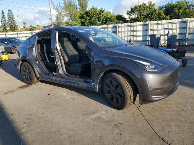 7SAYGDED6SA377714 - 2025 TESLA MODEL Y GRAY photo 4