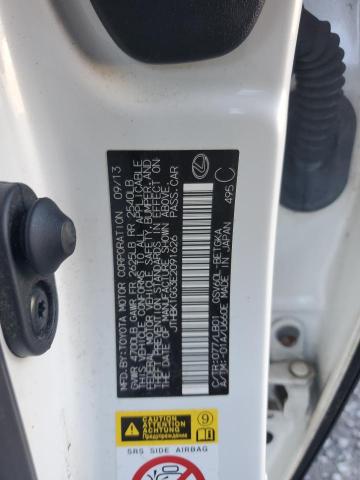 JTHBK1GG3E2091626 - 2014 LEXS ES 350 Ақ фото 12