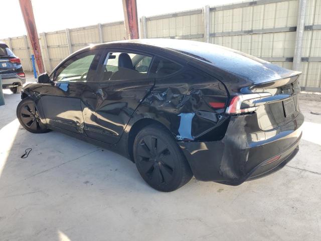 5YJ3E1EA4RF757083 - 2024 TESLA MODEL 3 Siyah fotoğraf 2